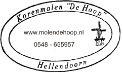 logo molen de Hoop, Hellendoorn